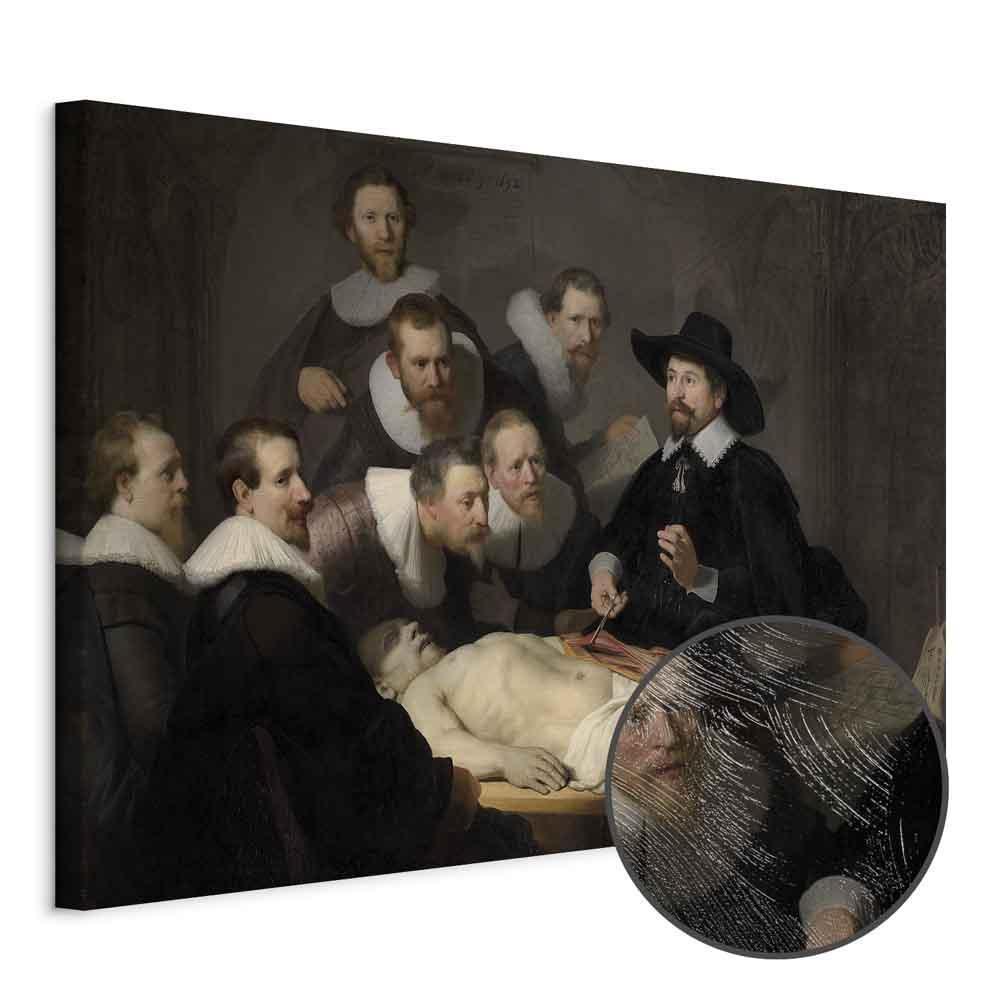 Leinwandbild Rembrandt Anatomie-Lektion – Barockes Meisterwerk