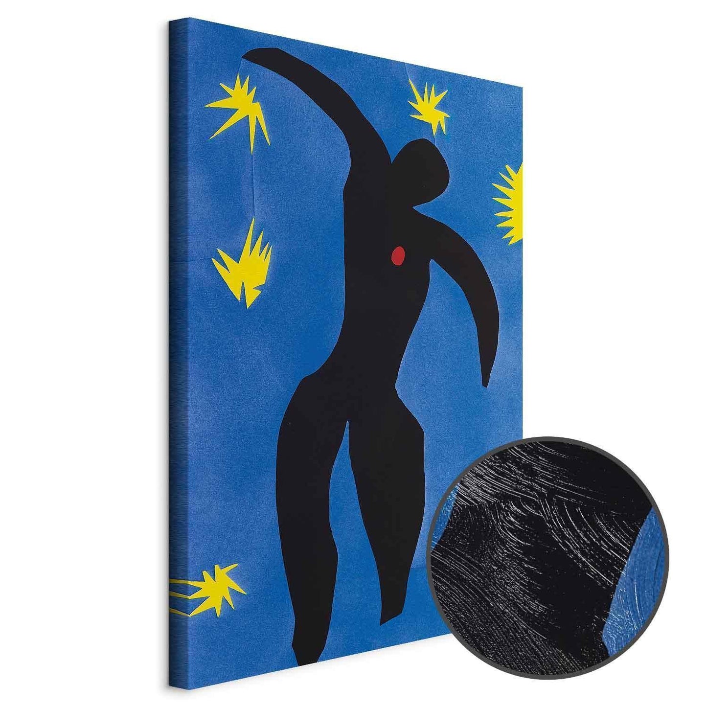Leinwandbild - Henri Matisse – Icarus (from Jazz)