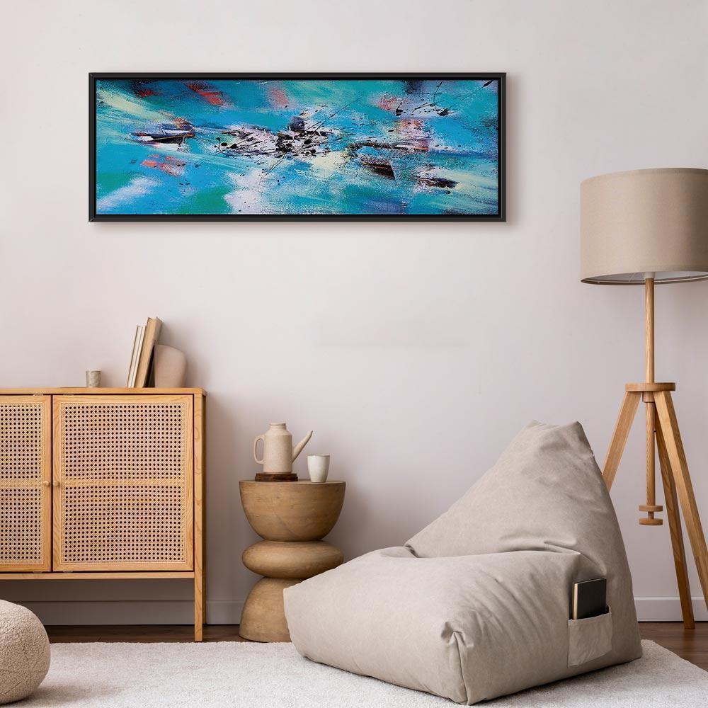 Leinwandbild - Snow Fun (1 Part) Narrow