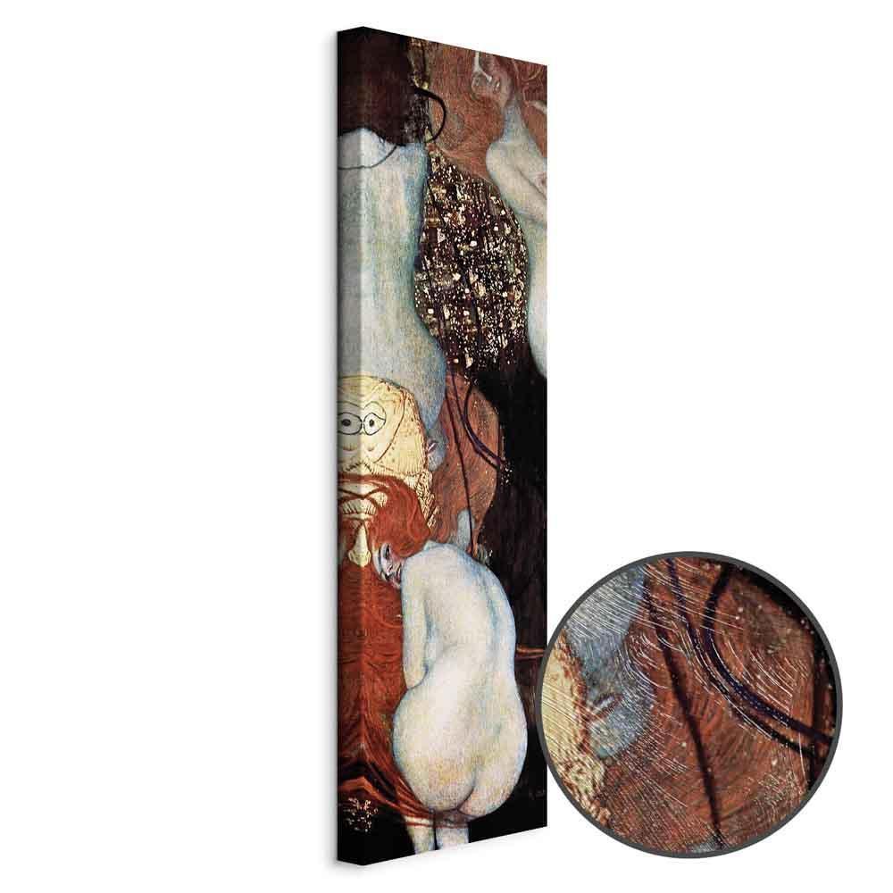 Leinwandbild - Gustav Klimt – Goldfish