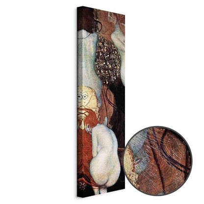 Leinwandbild - Gustav Klimt – Goldfish