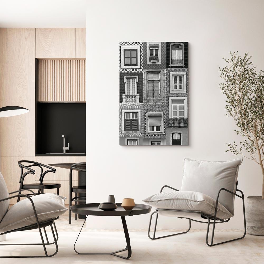 Leinwandbild - Patterned Windows (1 Part) Vertical