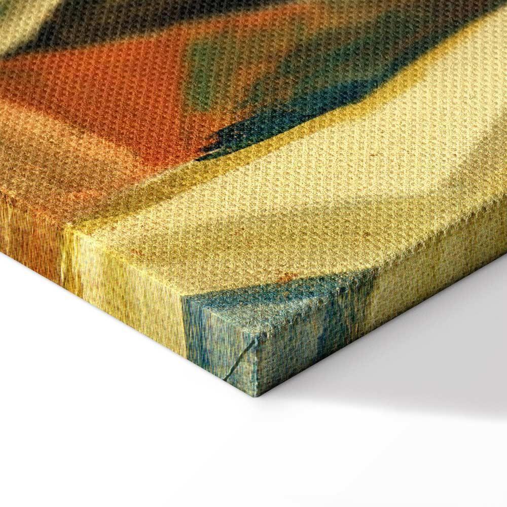 Leinwandbild - August Macke – Spaziergänger am See