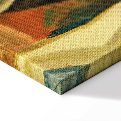 Leinwandbild - August Macke – Spaziergänger am See