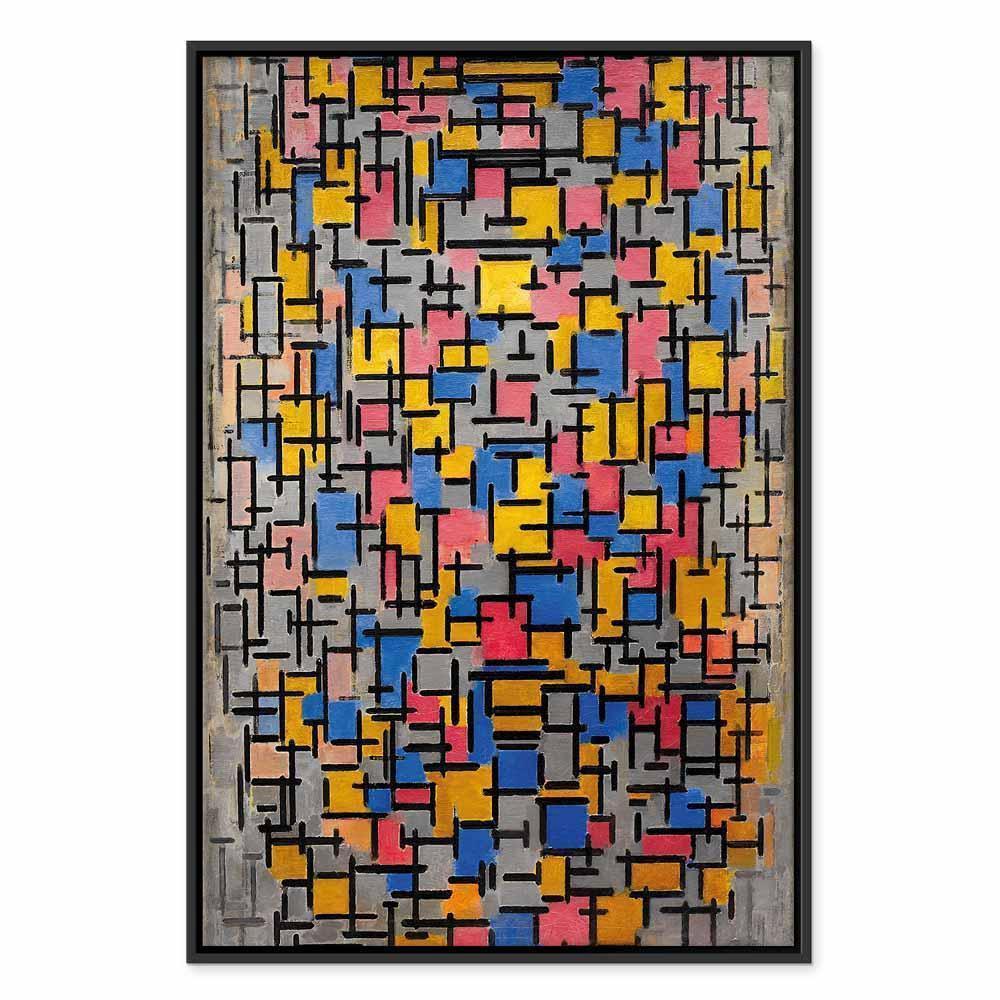 Leinwandbild - Piet Mondrian – Composition