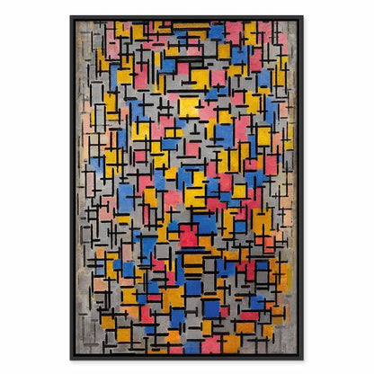 Leinwandbild - Piet Mondrian – Composition