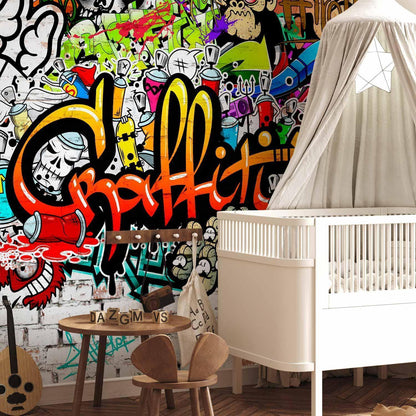 Fototapete - Colorful Graffiti