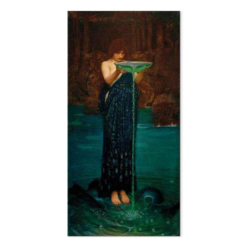 Leinwandbild - John William Waterhouse – Circe Invidiosa