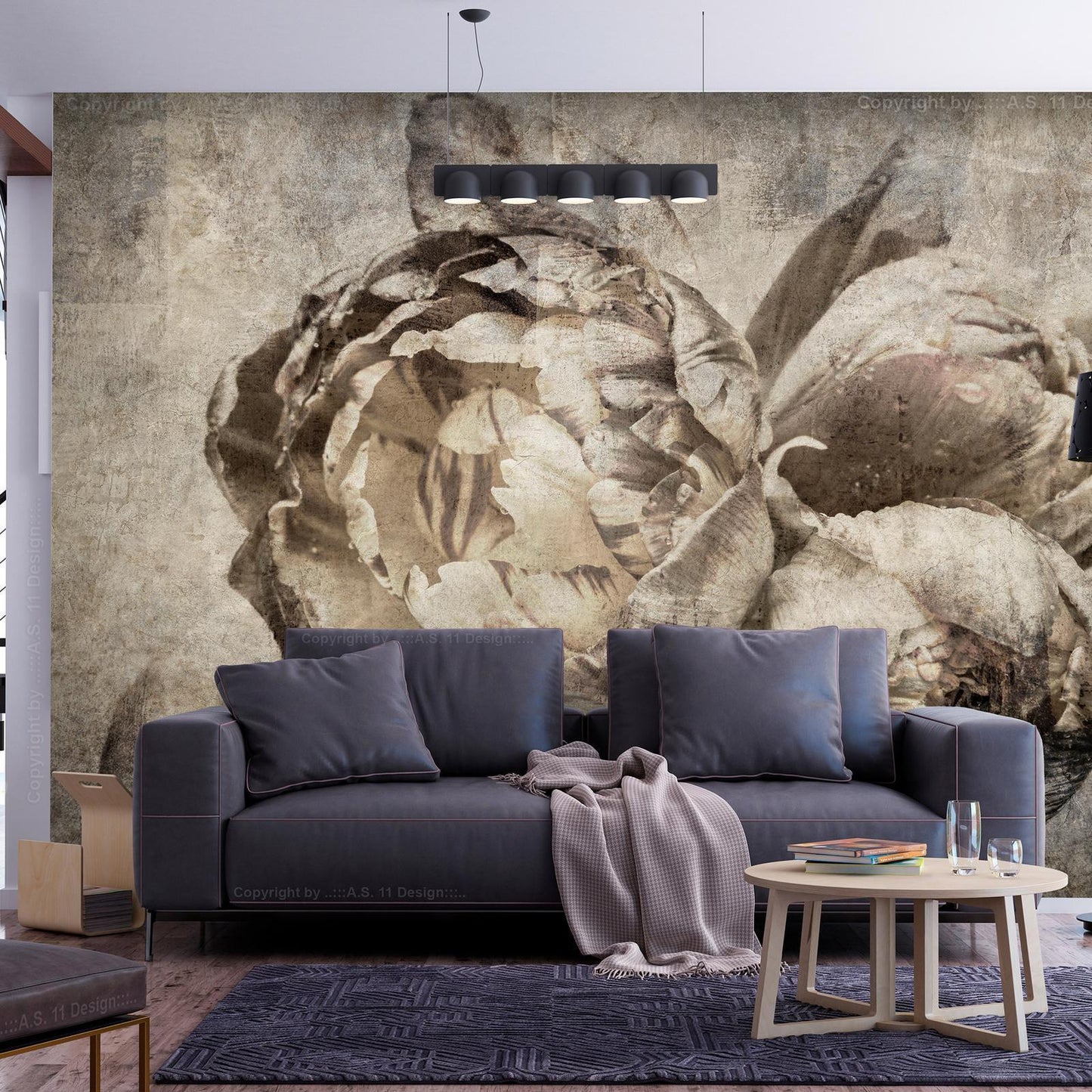 Fototapete Industrial Bunch – Urbaner Loft-Stil für moderne Räume