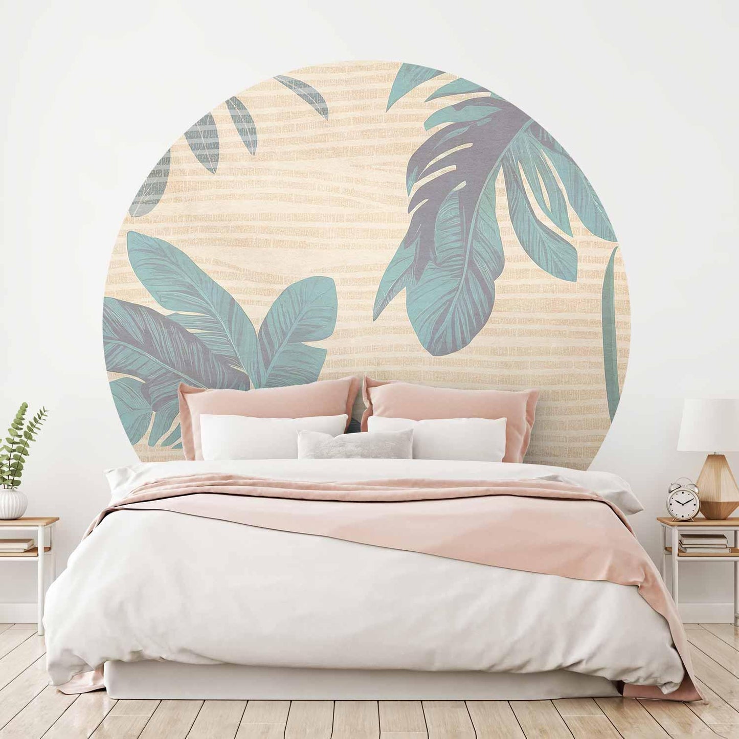 Runde Fototapete - Misty tropics