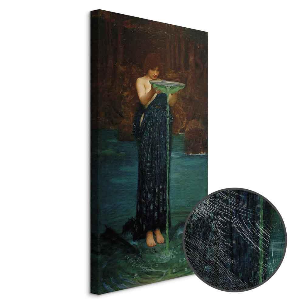 Leinwandbild - John William Waterhouse – Circe Invidiosa
