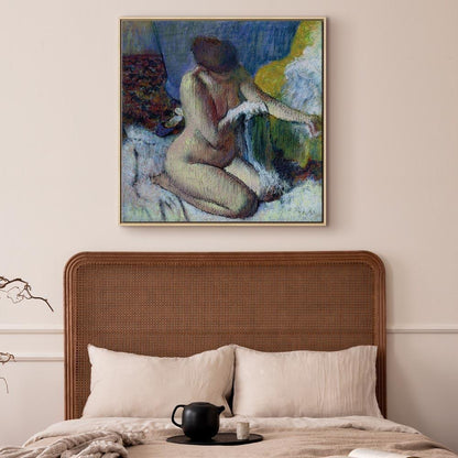 Leinwandbild - Edgar Degas – After the Bath