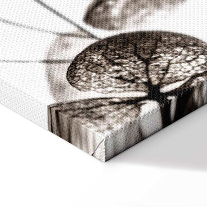 Leinwandbild - Transparent Clover (1 Part) Vertical