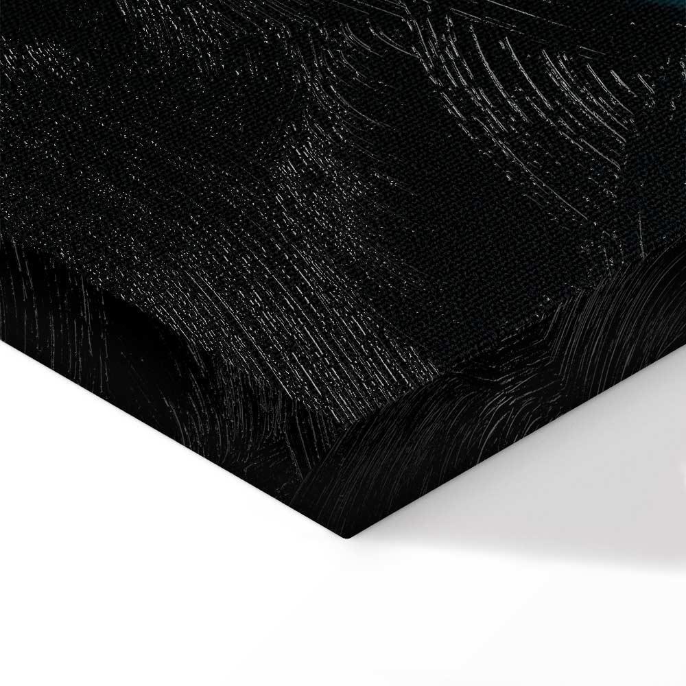 Leinwandbild - Beautiful Full Moon (1 Part) Vertical