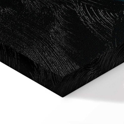 Leinwandbild - Beautiful Full Moon (1 Part) Vertical