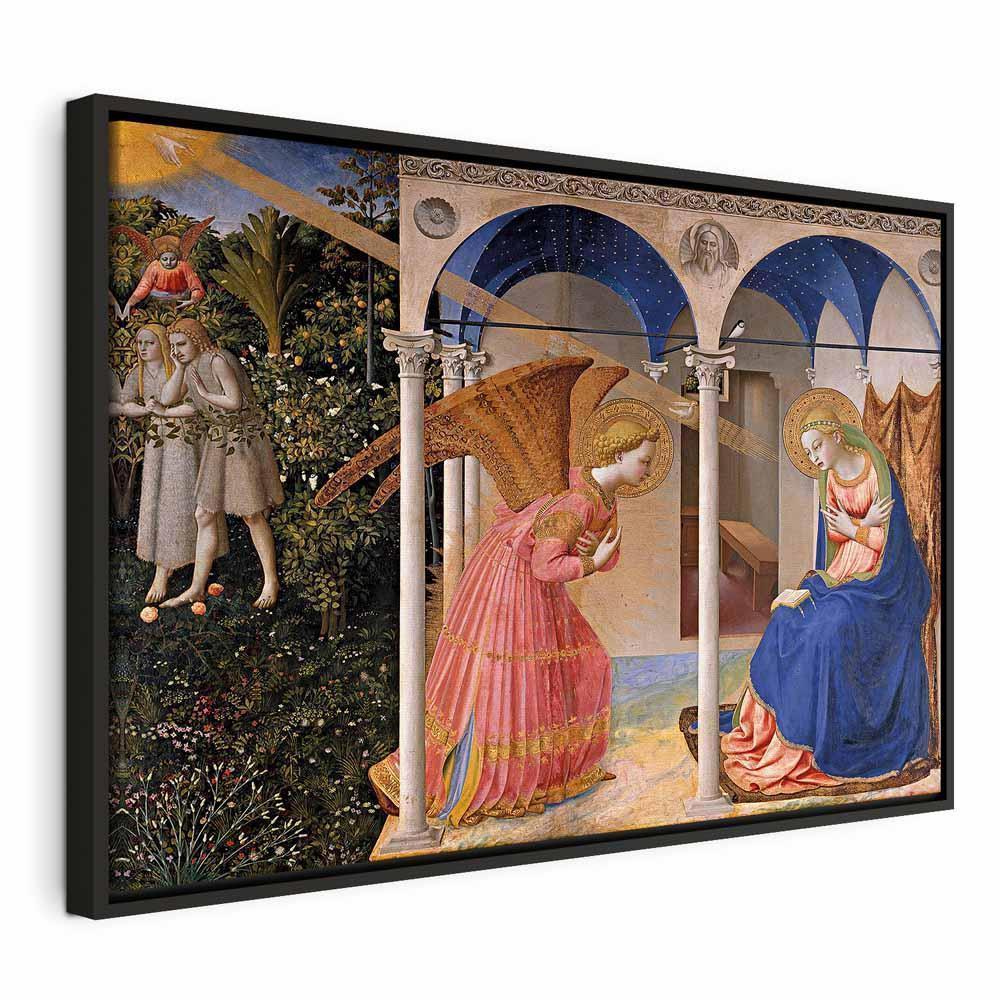 Leinwandbild - Fra Angelico – The Annunciation
