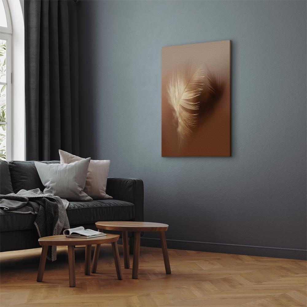 Leinwandbild - Autumn Fluff (1 Part) Vertical