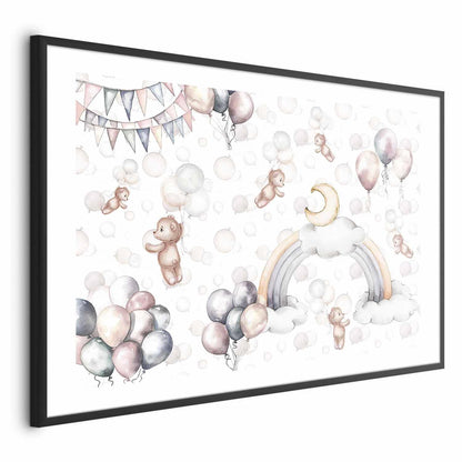 Poster - Bears in the Sky Artgeist