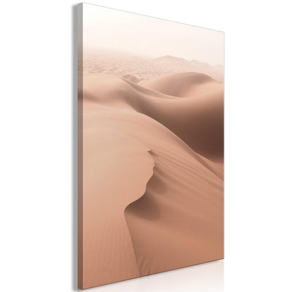 Leinwandbild - Sandy Space (1 Part) Vertical Artgeist