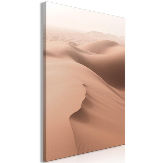 Leinwandbild - Sandy Space (1 Part) Vertical Artgeist