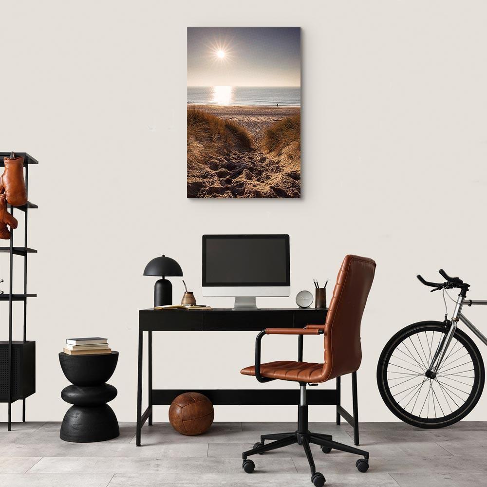 Leinwandbild - Honey Memory (1 Part) Vertical