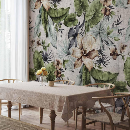 Fototapete - Vegetation of the City - First Variant