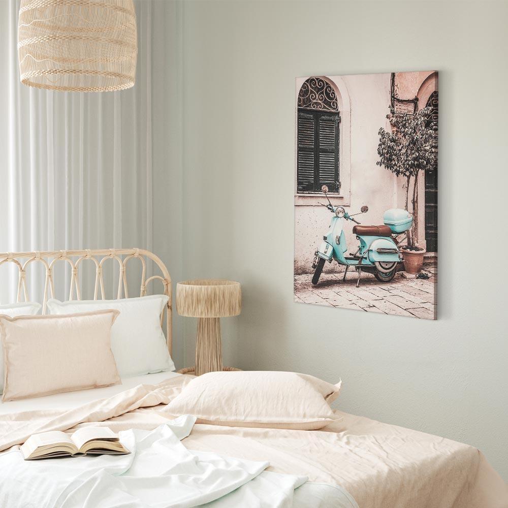 Leinwandbild - Iconic Vespa (1 Part) Vertical