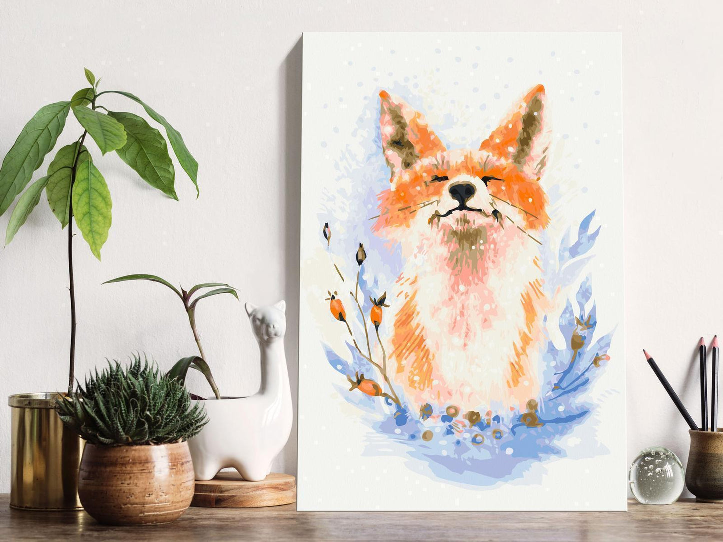 Malen nach Zahlen - Dreamy Fox