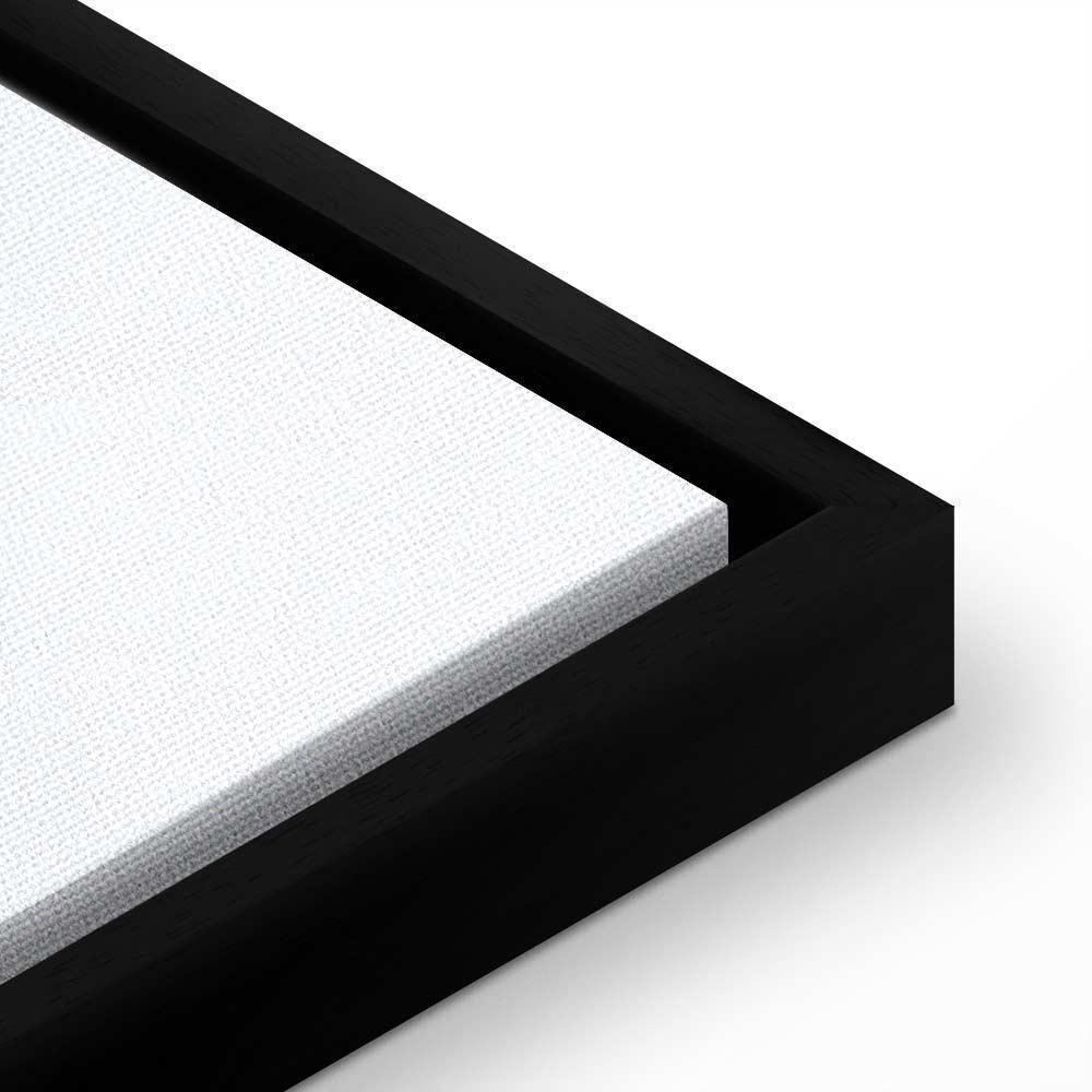 Leinwandbild - Blue Feather (1 Part) Vertical