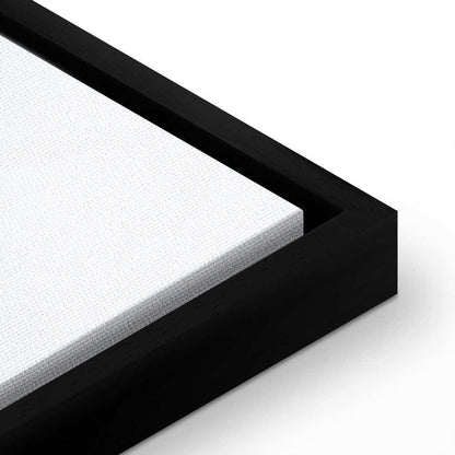 Leinwandbild - Blue Feather (1 Part) Vertical