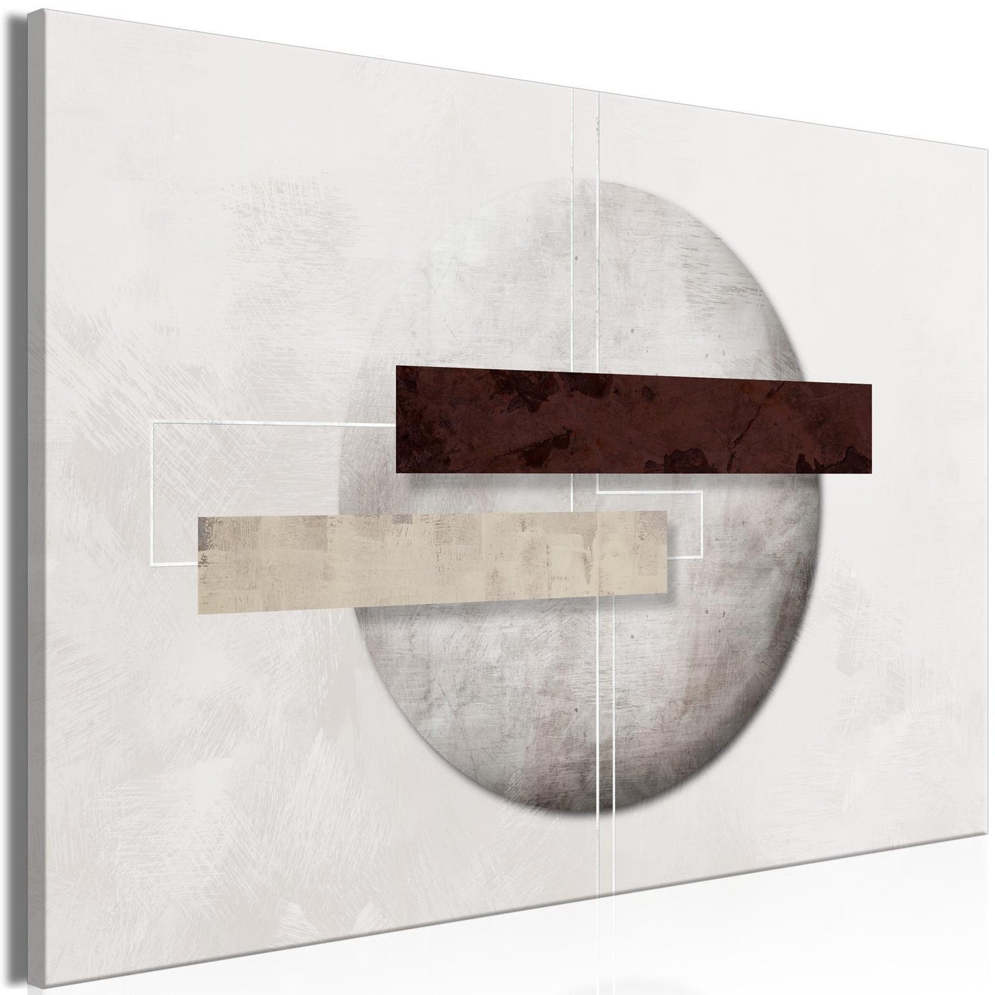 Leinwandbild - Geometric Decay (1 Part) Wide