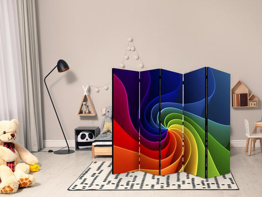 Paravent - Colorful Pinwheel II Artgeist