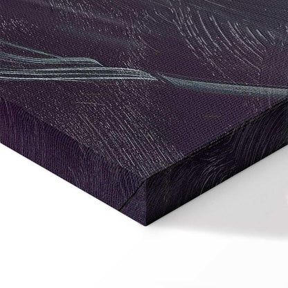 Leinwandbild - Epic Light Play: The Sun Battling for Dominance Over the Clouds