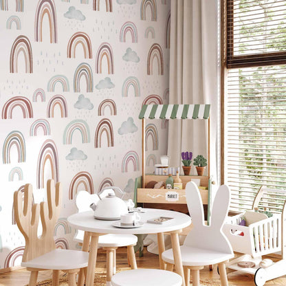 Fototapete - Rainbow After Rain