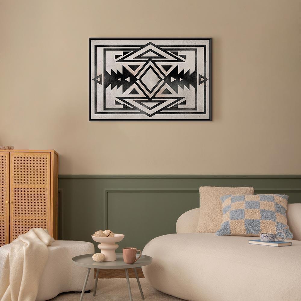 Leinwandbild - Ethnic Pattern (1 Part) Wide