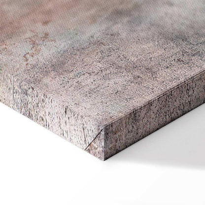 Leinwandbild - Grey Feather (1 Part) Wide