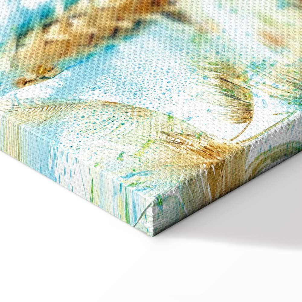 Leinwandbild - Forbidden Paradise (1 Part) Vertical