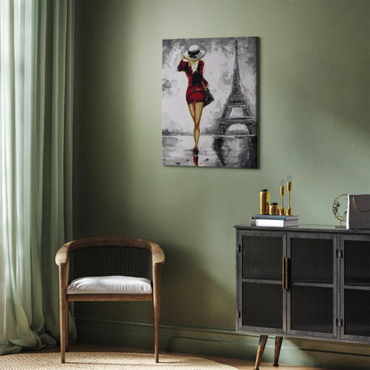 Malen nach Zahlen - Parisian Girl