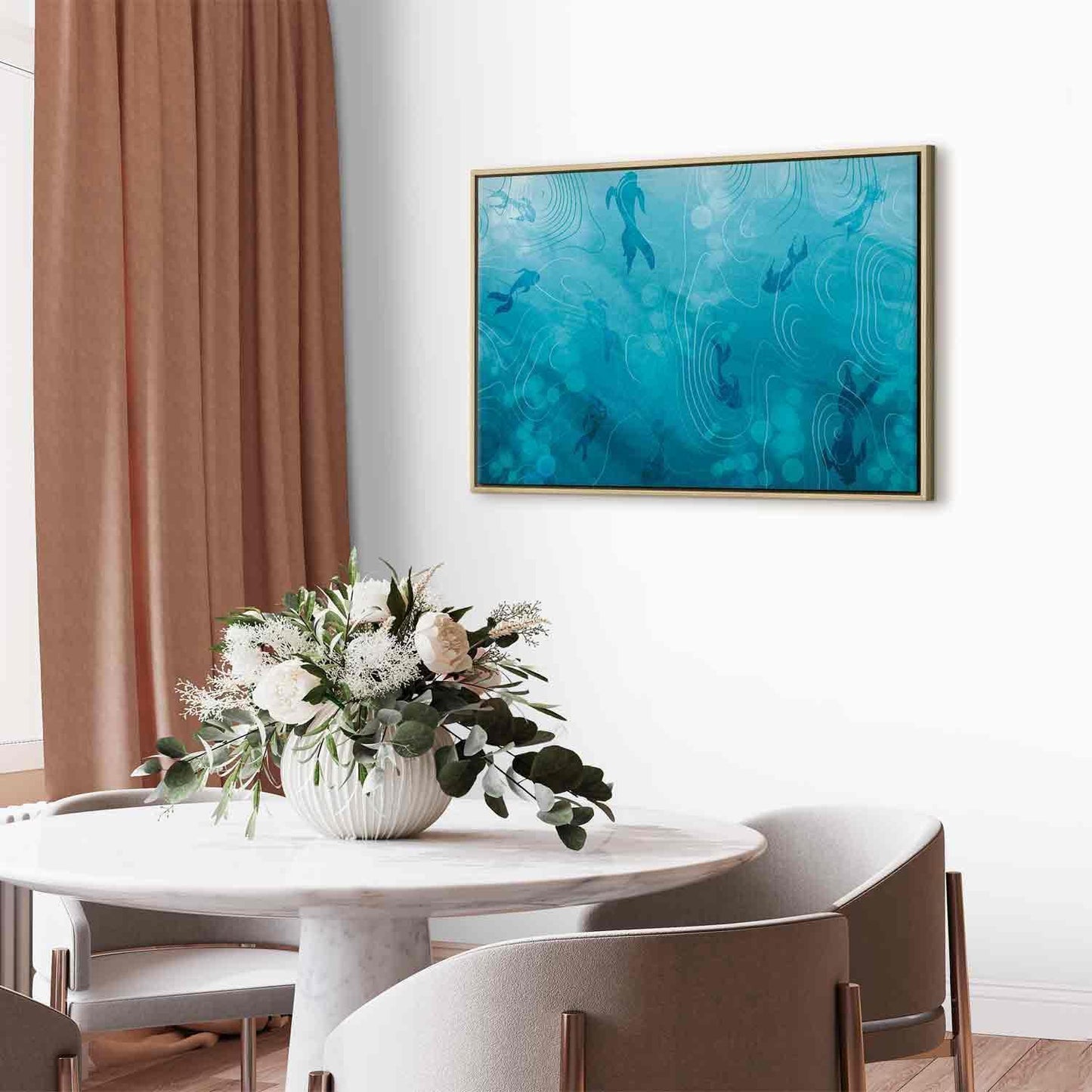 Leinwandbild - Japanese pond