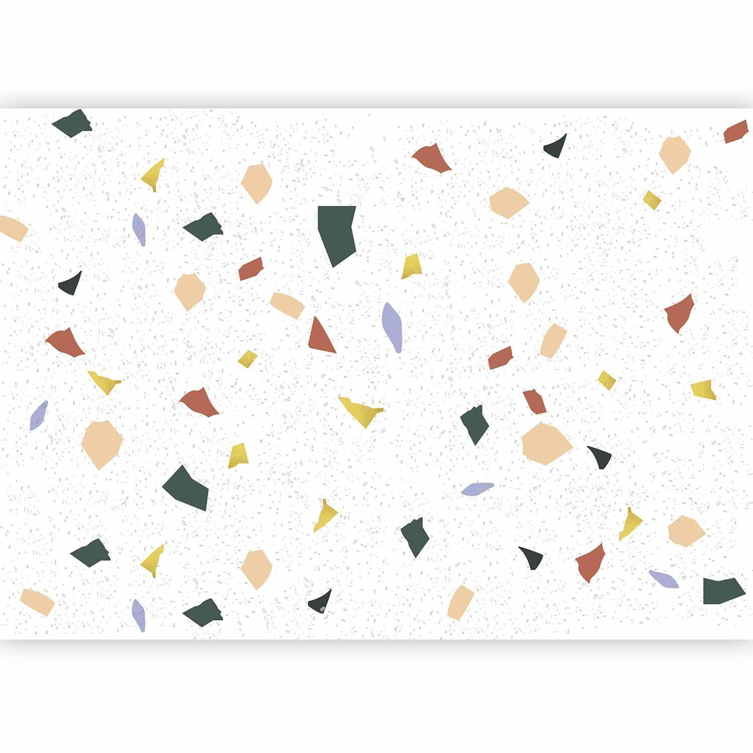 Fototapete - Subtle Terrazzo Pattern Artgeist
