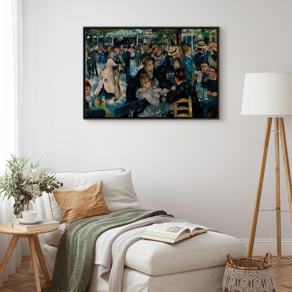 Leinwandbild - Pierre-Auguste Renoir – Dance at the Moulin de la Galette