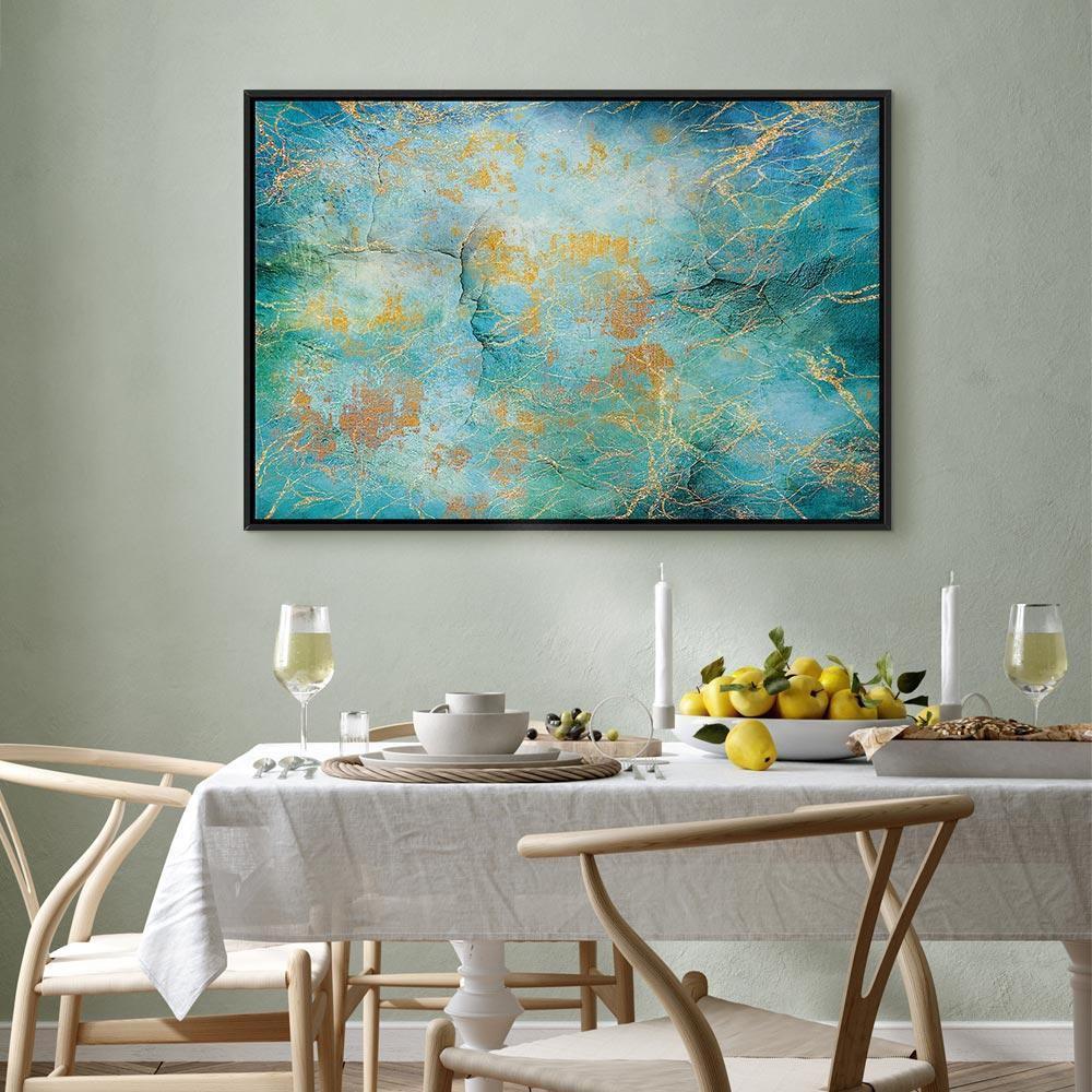 Leinwandbild - Emerald Ocean (1 Part) Wide