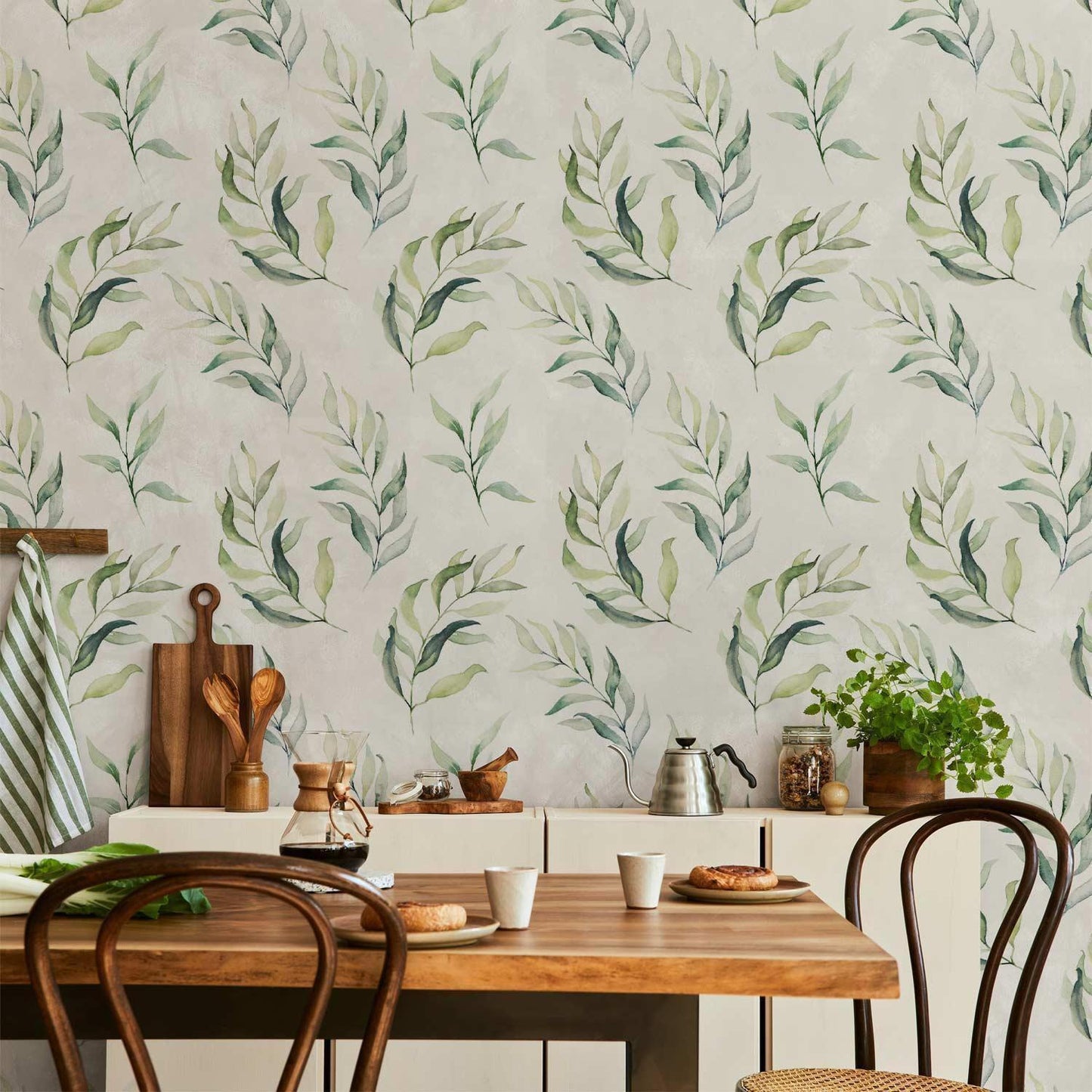 Tapete - Dancing Green