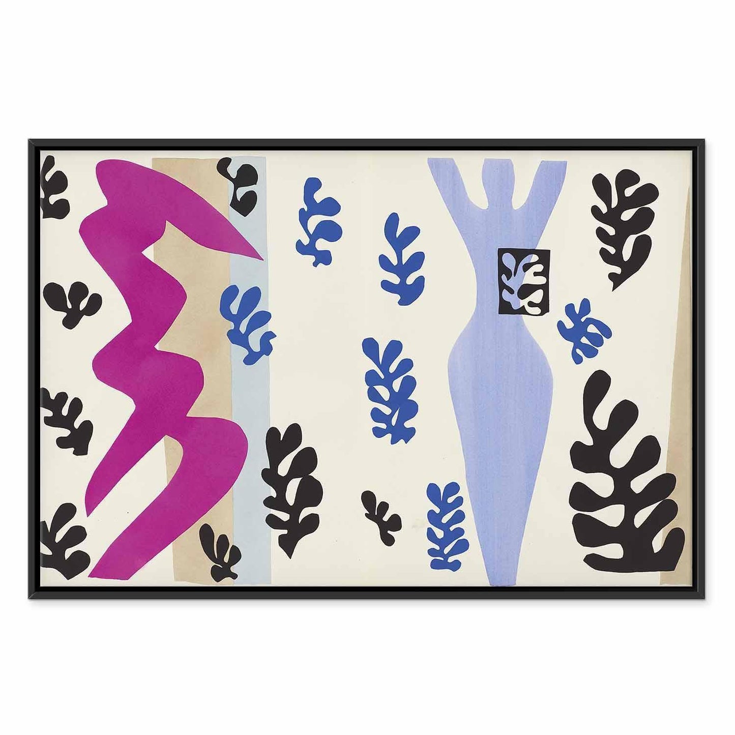 Leinwandbild - Henri Matisse – The Knife Thrower (from Jazz)