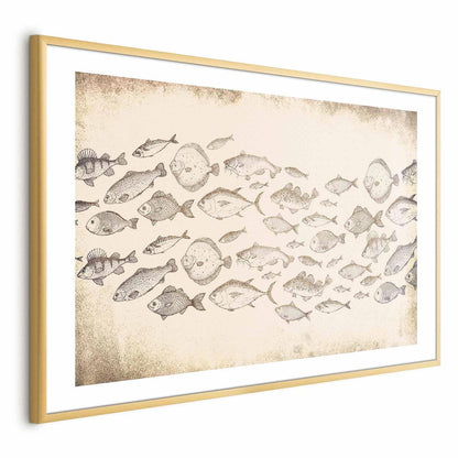 Poster - Subtle Little Fish Artgeist