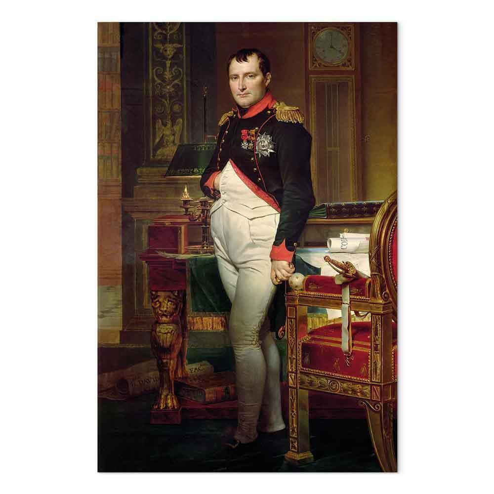 Leinwandbild - Jacques-Louis David – Napoleon Bonaparte