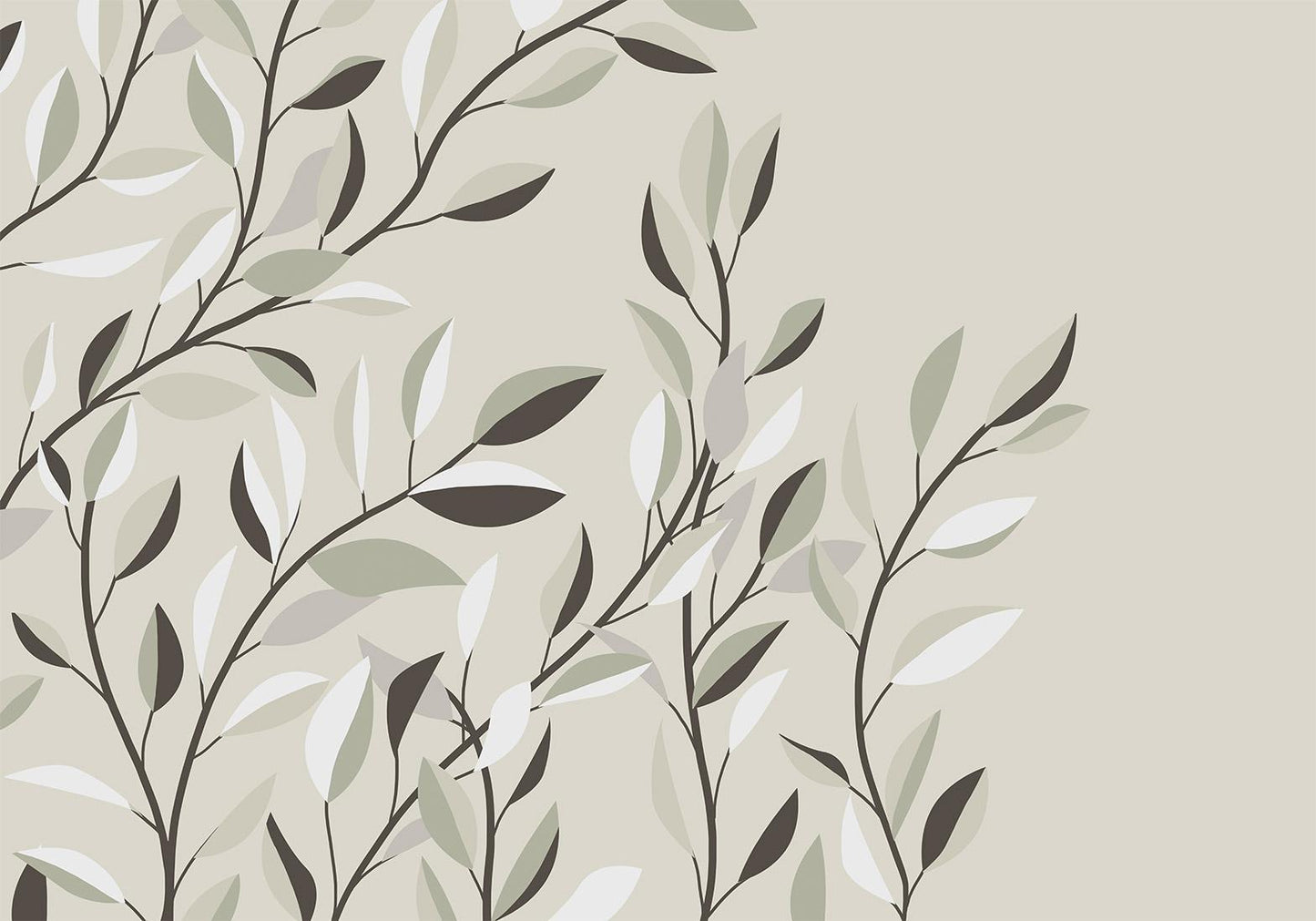 Fototapete - Climbing Leaves - First Variant Artgeist