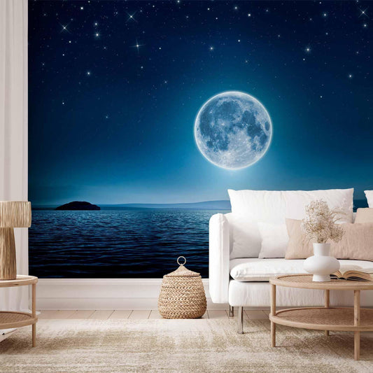 Fototapete - Moonlit night Artgeist