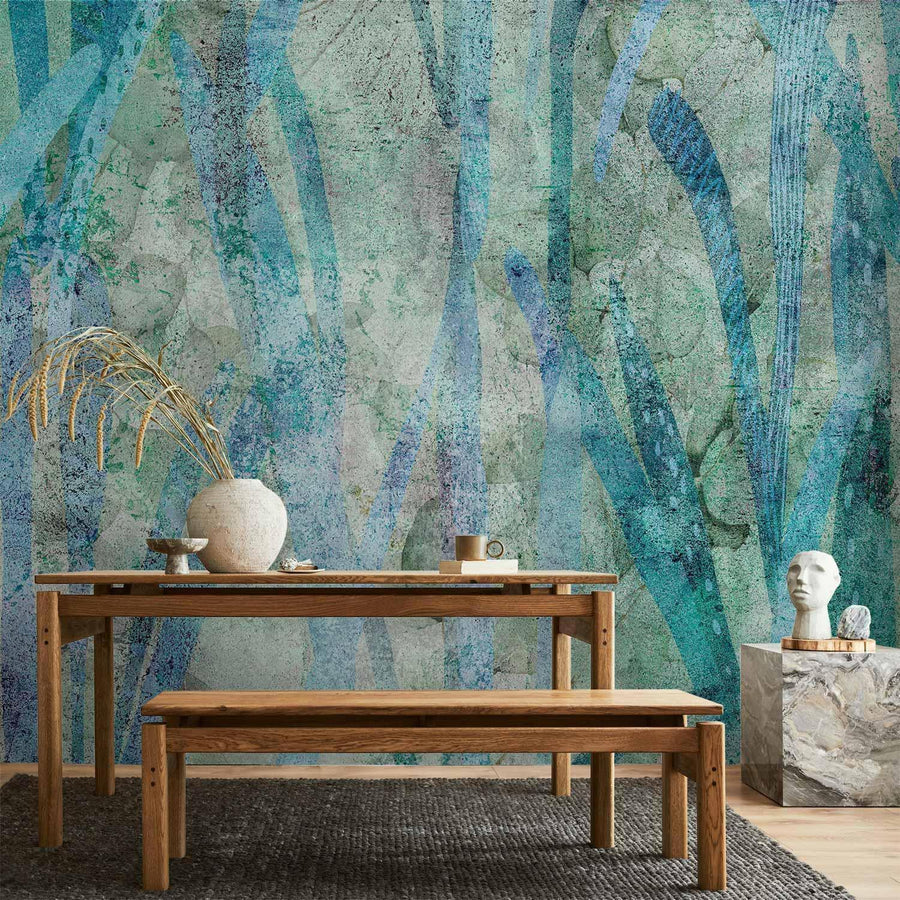 Fototapete Liquid Nature – Abstrakte Natur als Wandkunst