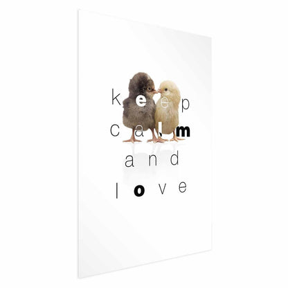 Poster - Keep Calm and Love Artgeist